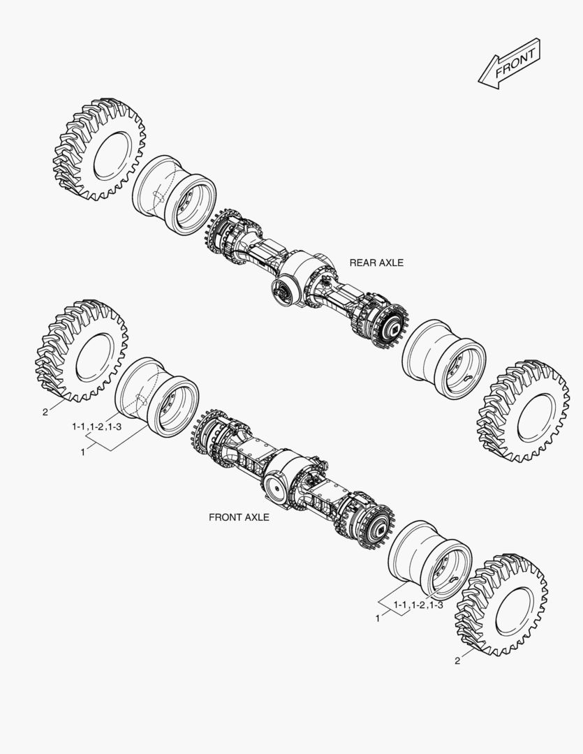 1161 WHEEL ASS`Y [10668~]