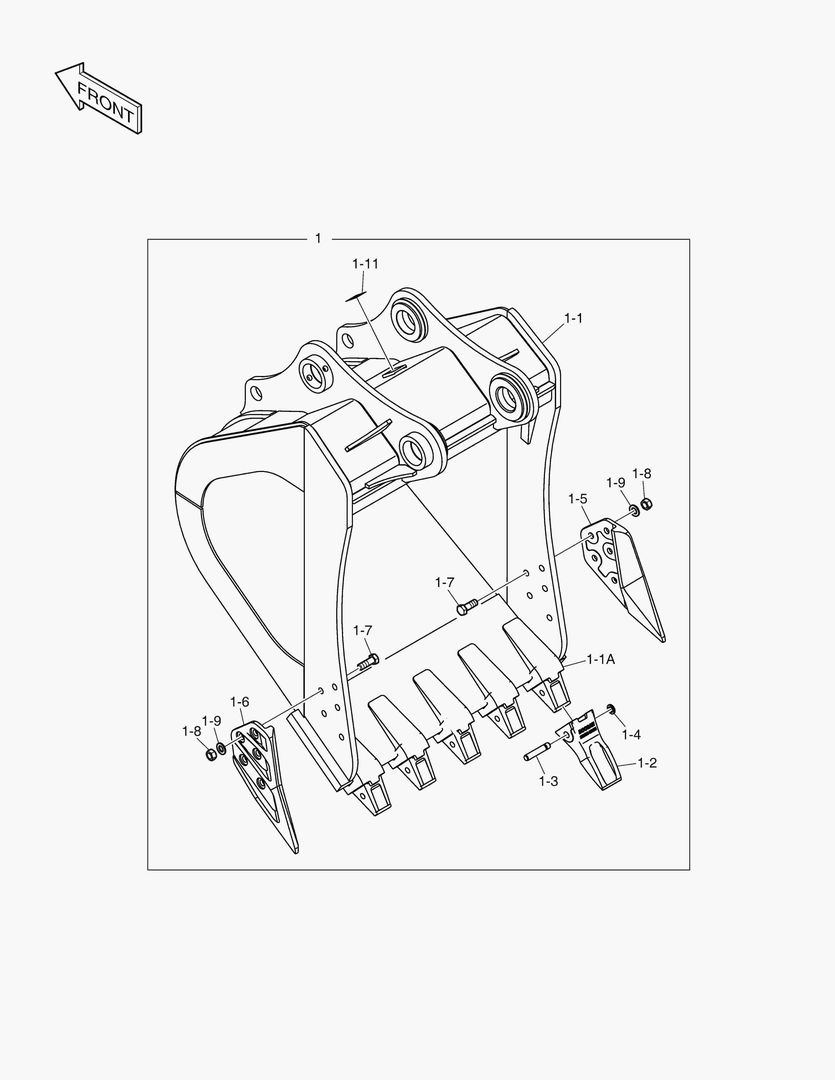 6820 BUCKET - 1.25mВі