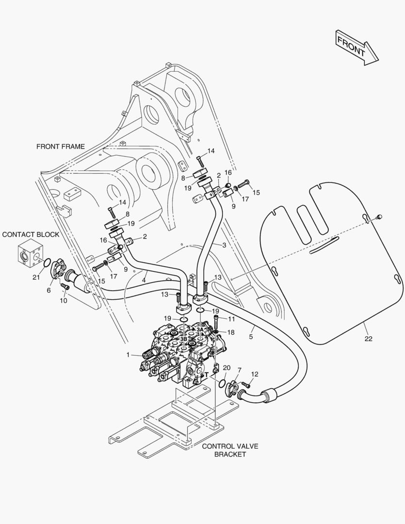 РЕКУЛИРУЮЩИЙ КЛАПАН ТРУБОПРОВОДА - 3-Й КАТУШКИ