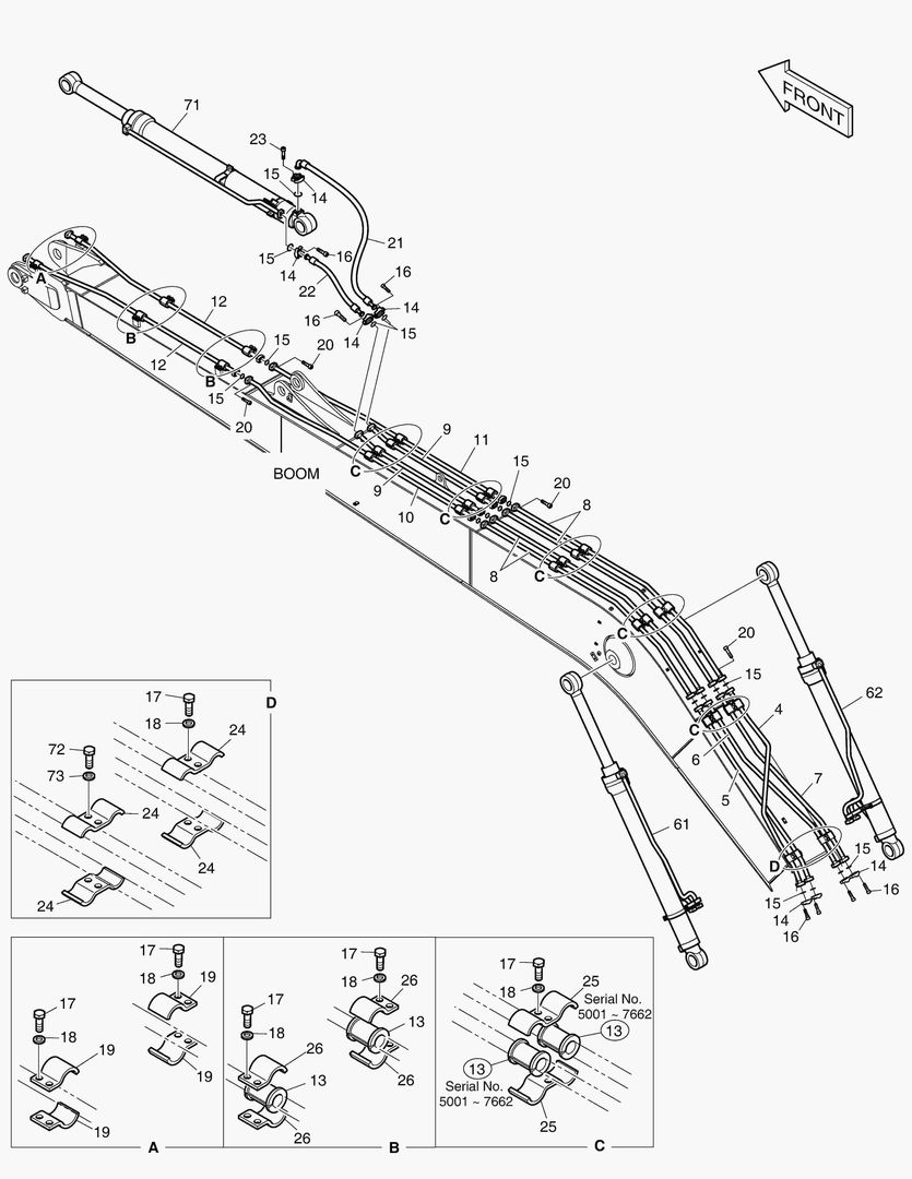 ГИДРОСИСТЕМА СТРЕЛЫ - СТРЕЛА 10 м