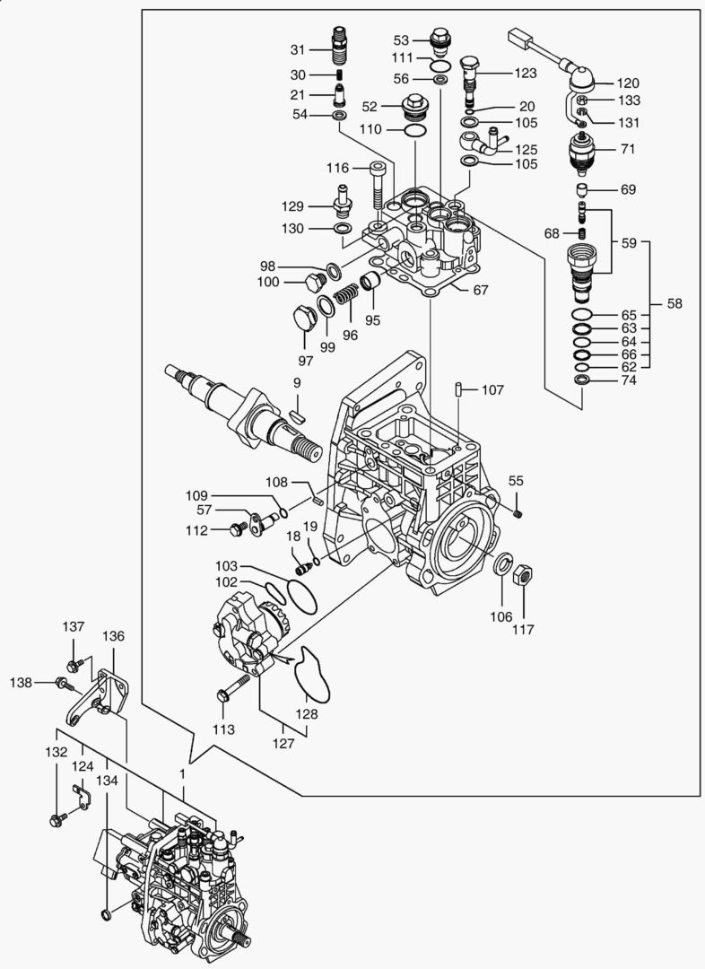 НАСОС ДЛЯ ВПРЫСКА ТОПЛИВА