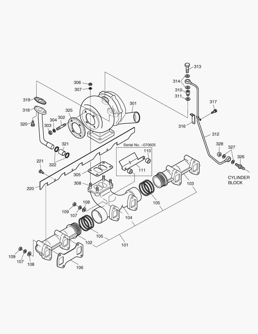 015 EXHAUST MANIFOLD