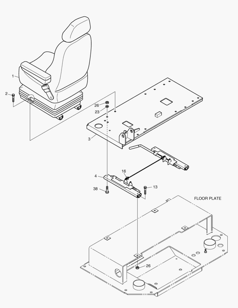 УСТАНОВКА СИДЕНЬЯ