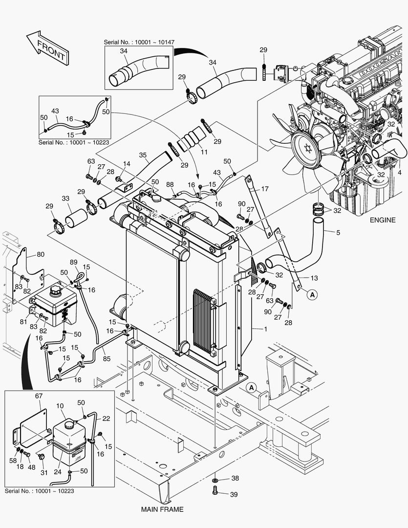 ОПОРТНЫЙ УЗЕЛ РАДИАТОРА