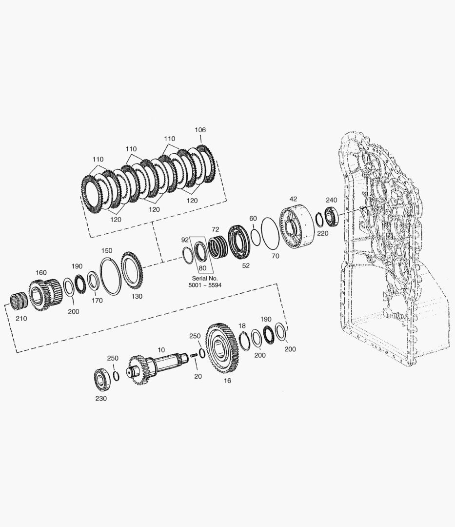 СЦЕПЛЕНИЕ - K4 - ТРАНСМИССИЯ