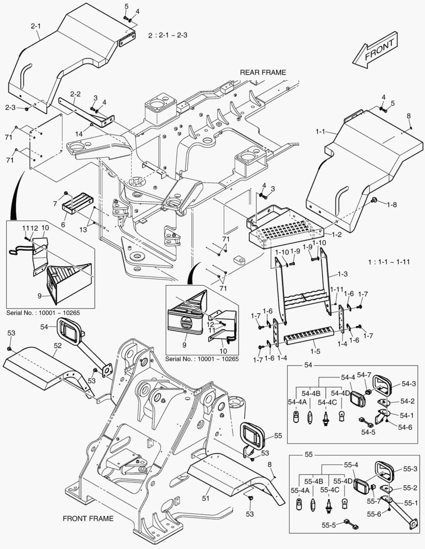1410 FENDER & LADDER