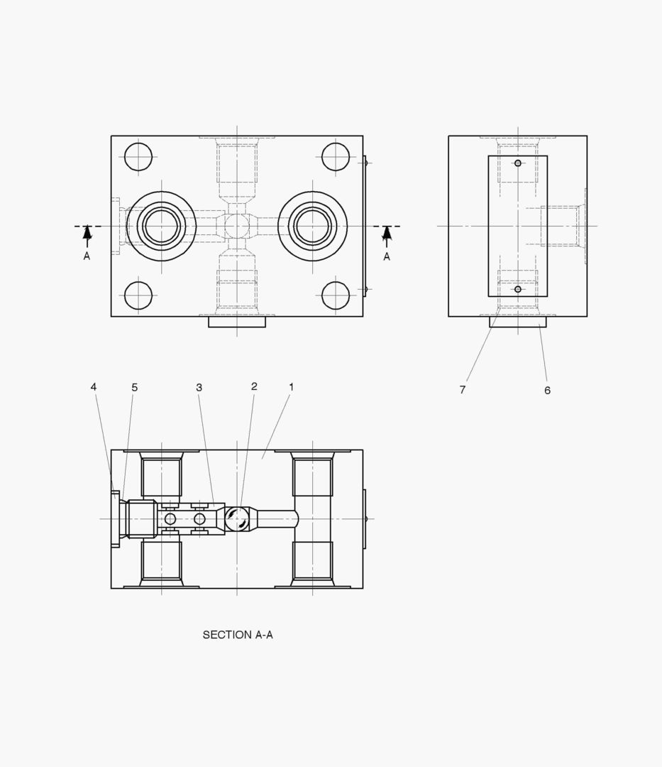 6530 SHUTTLE VALVE BLOCK [5001~6379]