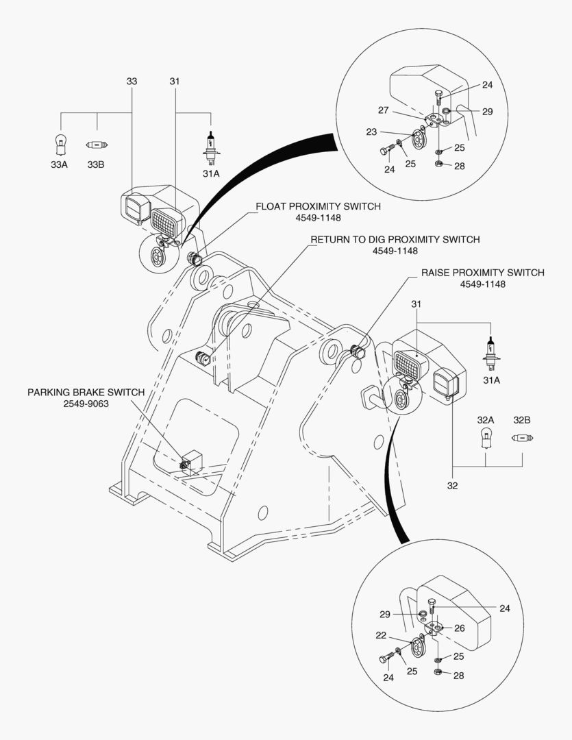 ЭЛЕКТРИЧЕСКИЕ ЗАПЧАСТИ(7)-ФРОНТАЛЬНЫЕ ЧАСТИ
