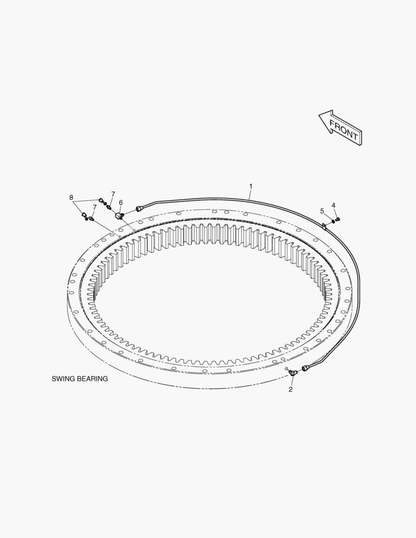 ТРУБОПРОВОД СМАЗОЧНОЙ СИСТЕМЫ