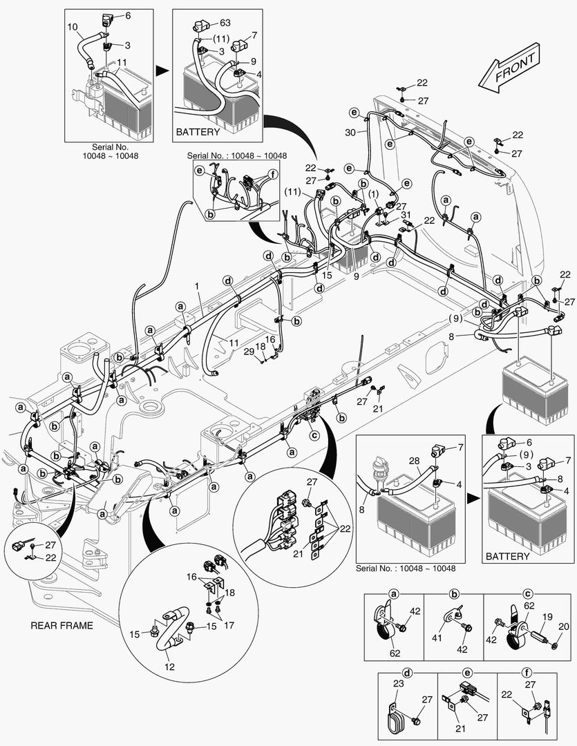 1461 ELECTRIC PARTS(3) - WIRING [10048~]