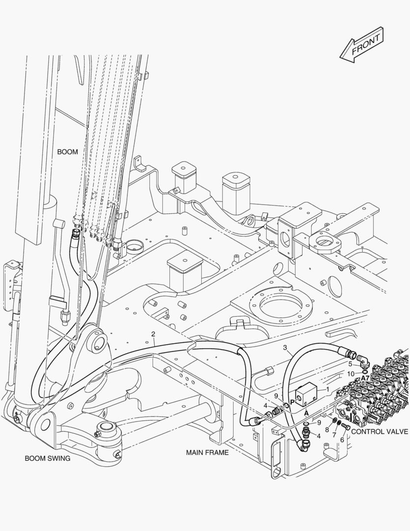 1290 MAIN PIPING - ONE & TWO WAY
