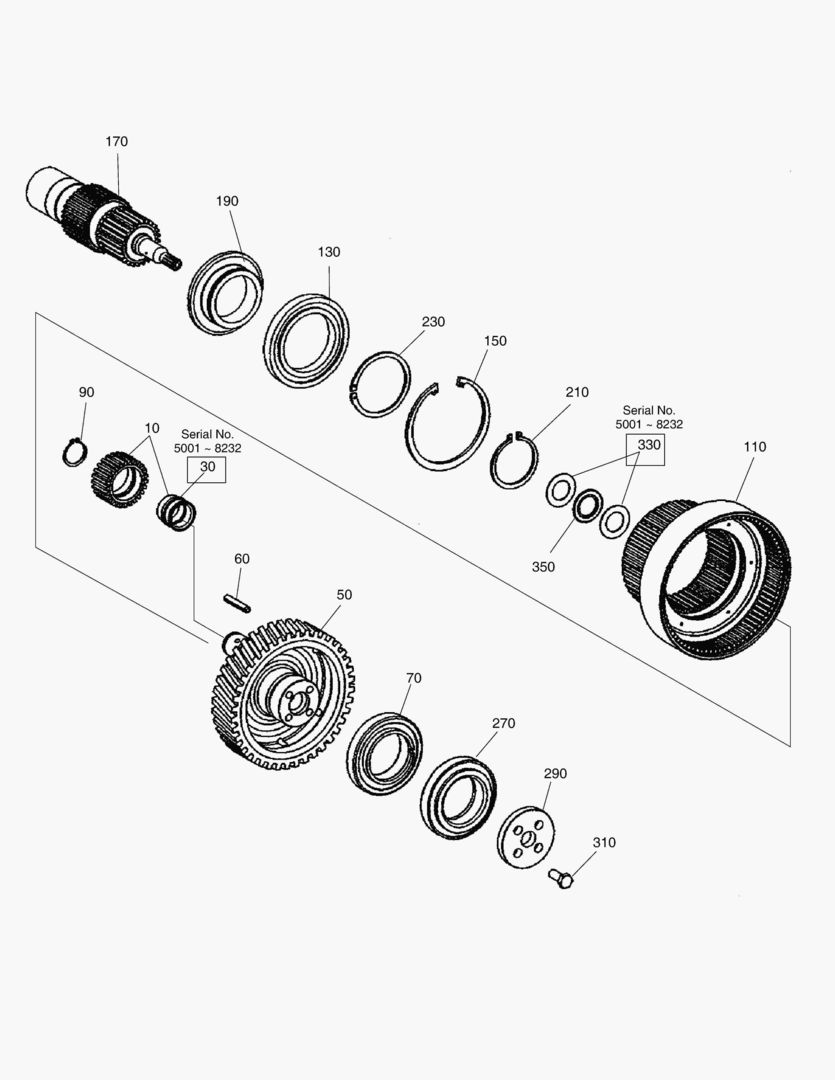 ПЛАНЕТАРНАЯ ПЕРЕДАЧА - ВЫЛЕТ