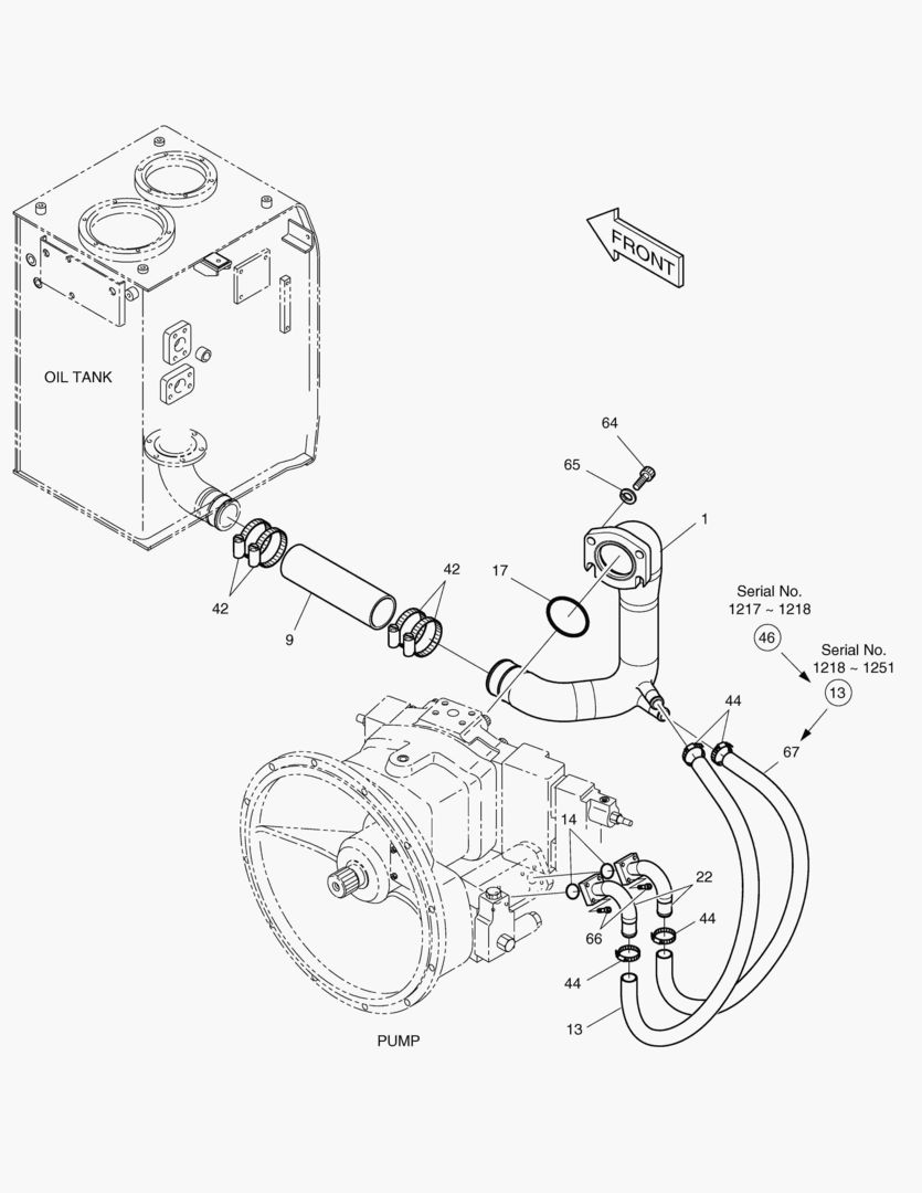 1281 OIL COOLER PIPING(2) [1217~]