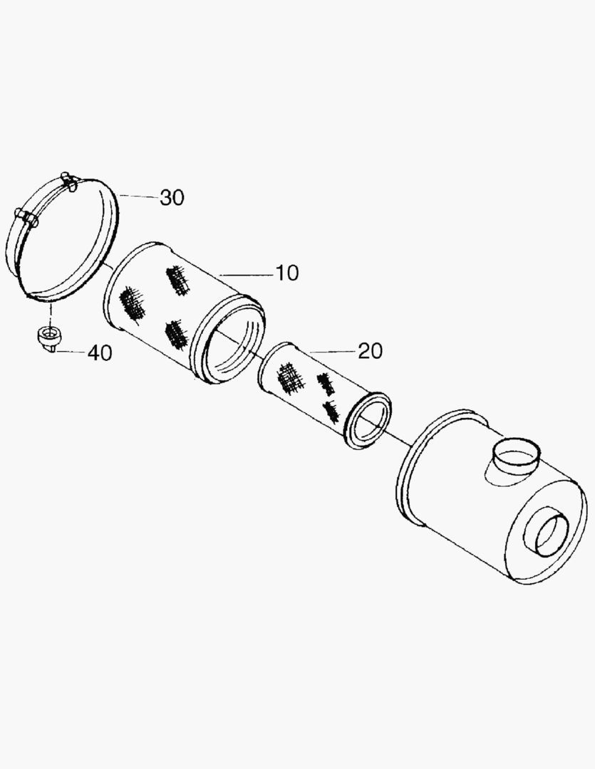 G030-4 AIR CLEANER; FILTER REPLACE