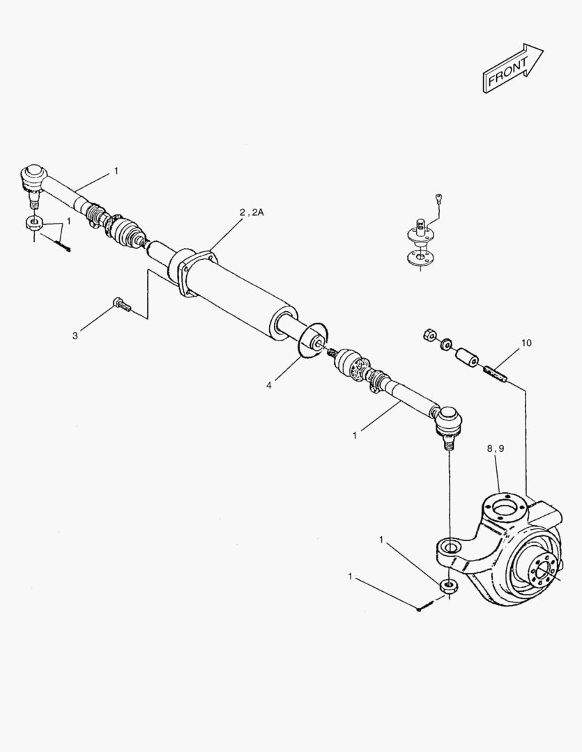 4410 FRONT AXLE(5) [5001~7111]
