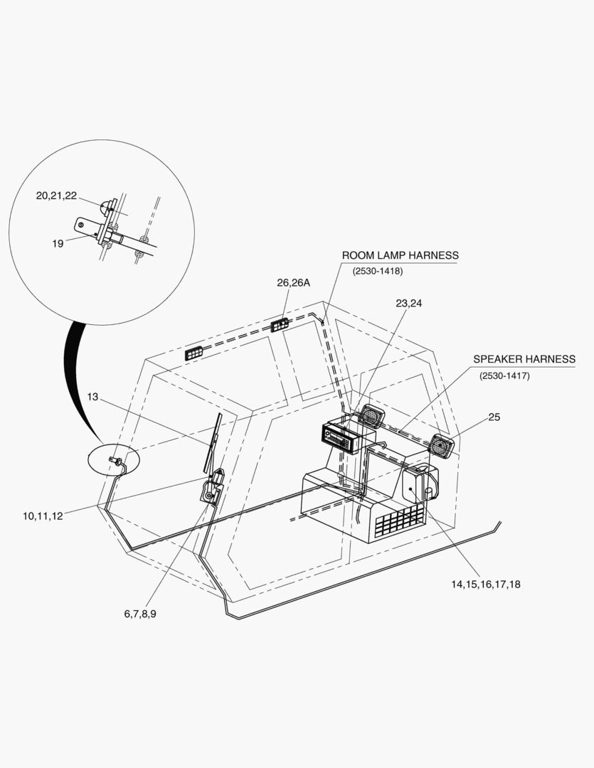 ЭЛЕКТРИЧЕСКИЕ ЗАПЧАСТИ(5)-КАБИНА