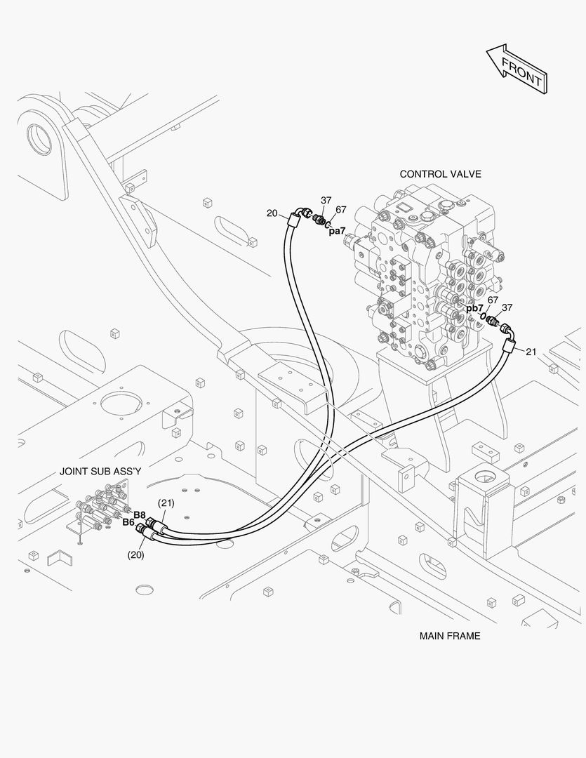 1340 PILOT PIPING(4) - BUCKET
