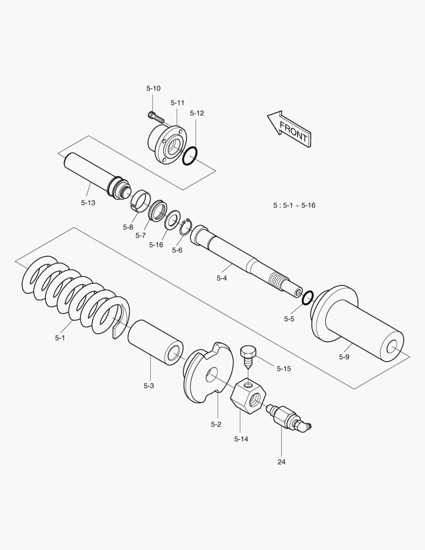 2131 TRACK SPRING [1113~]