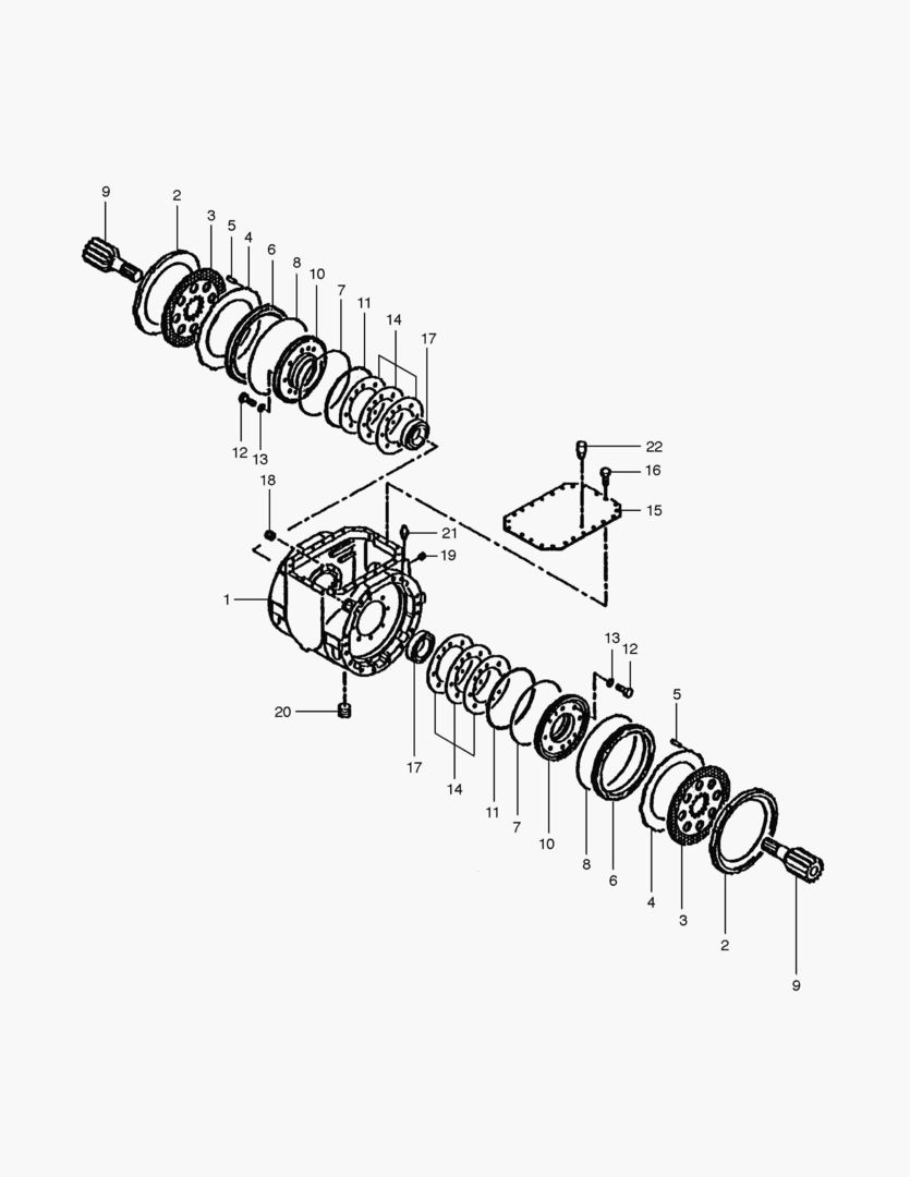 Спецтехника 3240 FRONT AXLE REDUCTION [1001~1020]