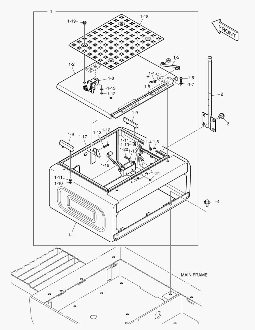 КРЫШКА АККУМУЛЯТОРА