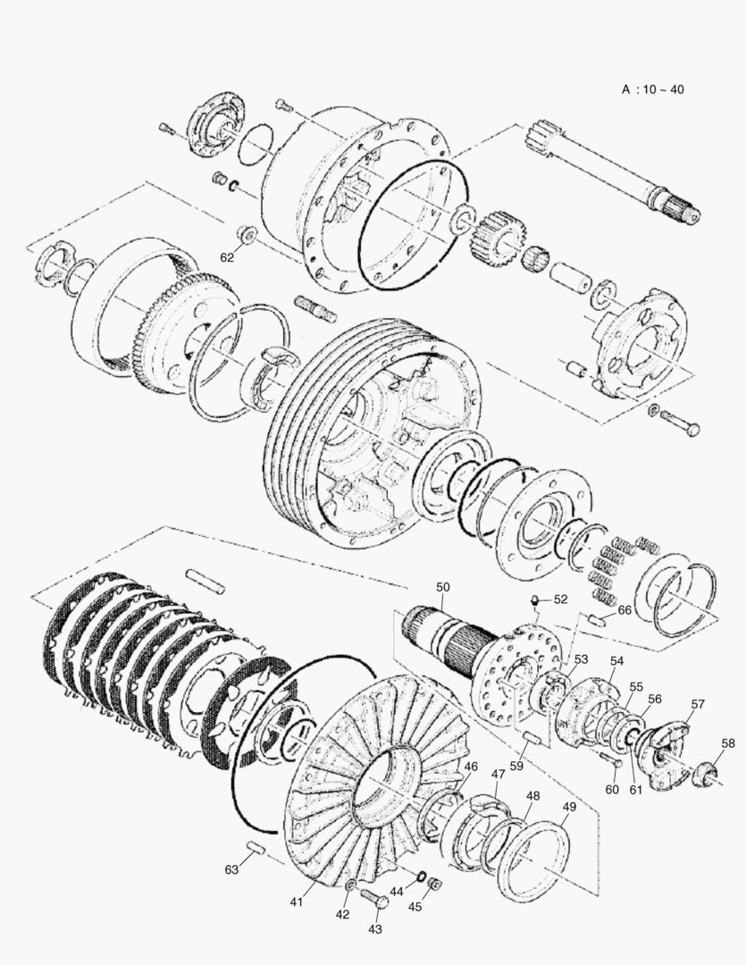 G250-12 HUB WET BRAKE