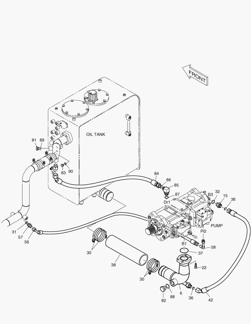ТУБОПРОВОД МАСЛЯНОГО РАДИАТОРА(1)