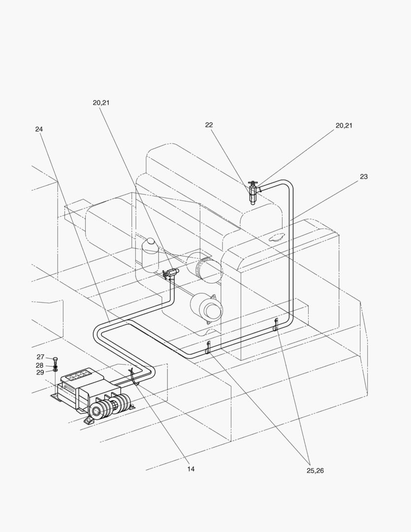 ТУБОПРОВОД ОБОГРЕВАТЕЛЯ