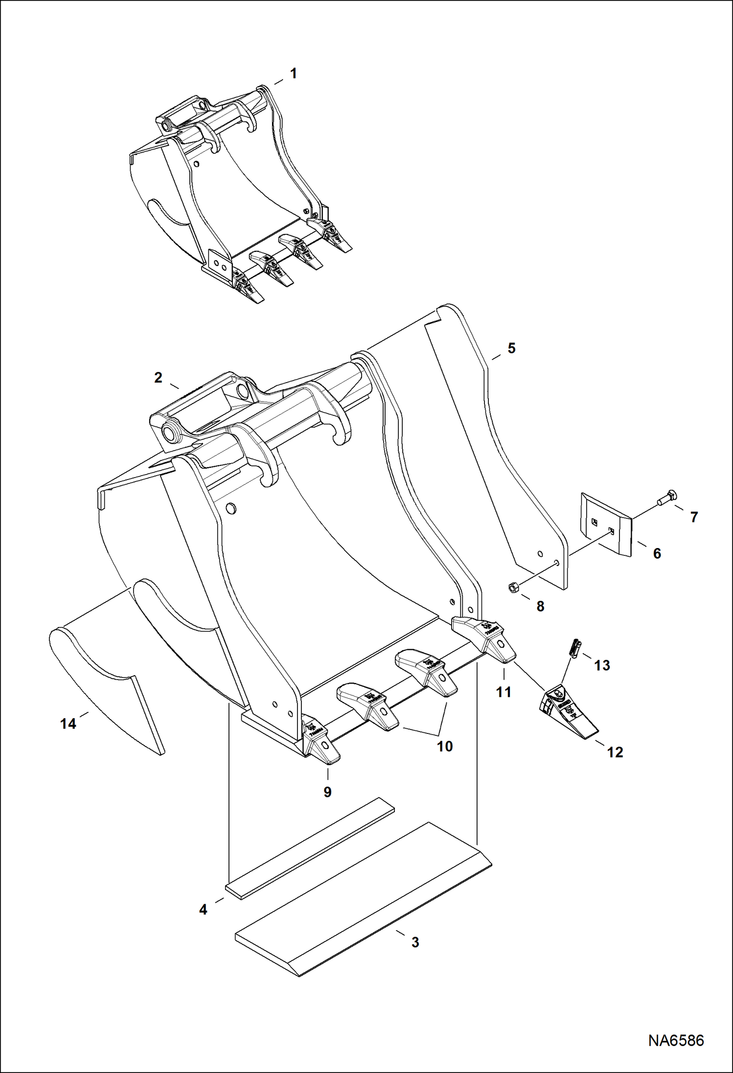 КОВШ (CL4) (СМЕННЫЙ) (18--) (24--)