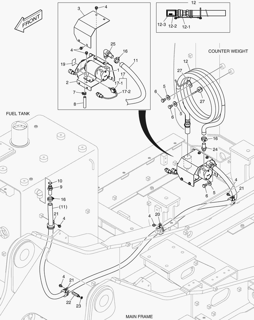 Спецтехника 6101 FUEL FILLER PUMP [5599~] - главное фото