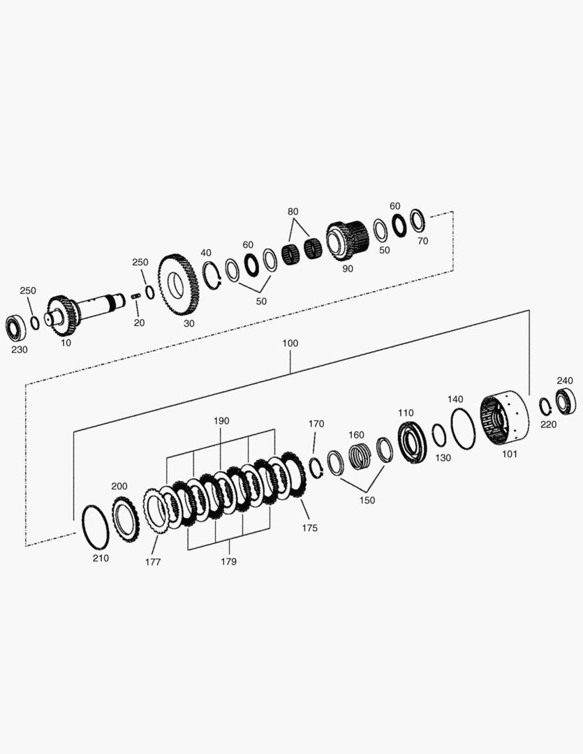 Схема СЦЕПЛЕНИЕ-K4