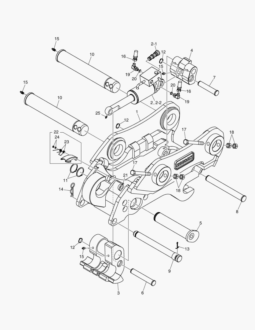 1100 КОРПУСНЫЕ ДЕТАЛИ