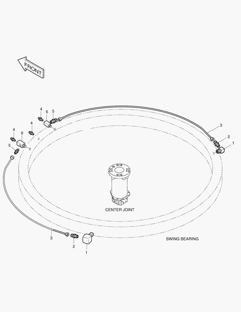 ТРУБОПРОВОД СМАЗОЧНОЙ СИСТЕМЫ
