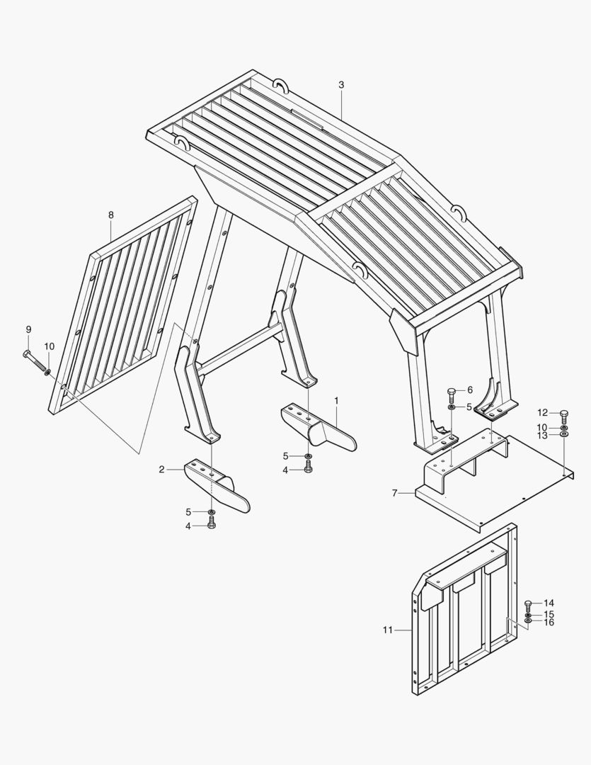 ЗАЩИТНОЕ ОГРАЖДЕНИЕ СИСТЕМА ЗАЩИТЫ ОТ ПАДАЮЩИХ ПРЕДМЕТОВ В СБОРЕ