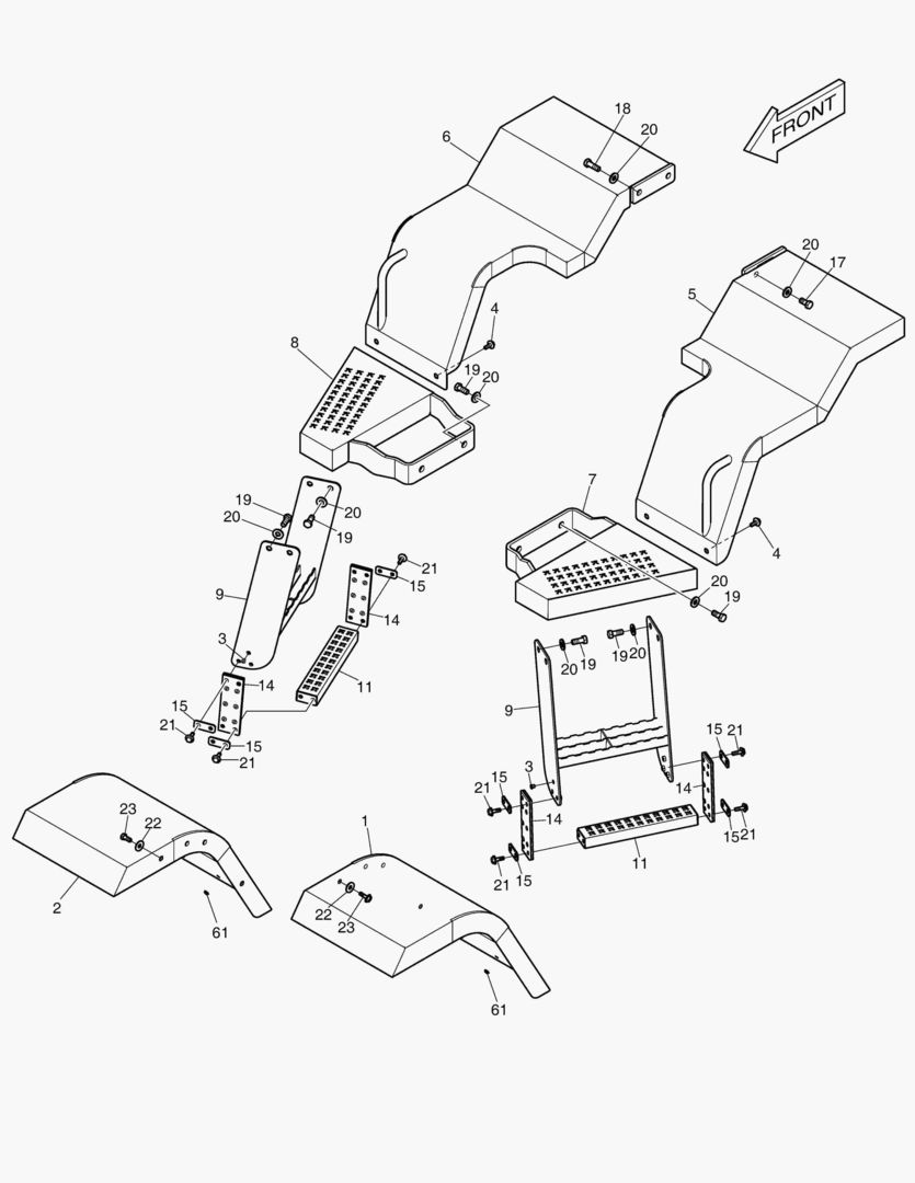 1210 FENDER & LADDER
