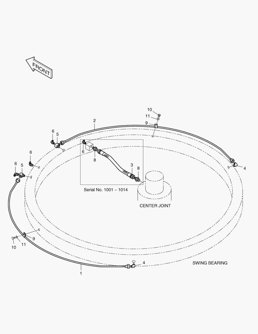 ТРУБОПРОВОД СМАЗОЧНОЙ СИСТЕМЫ