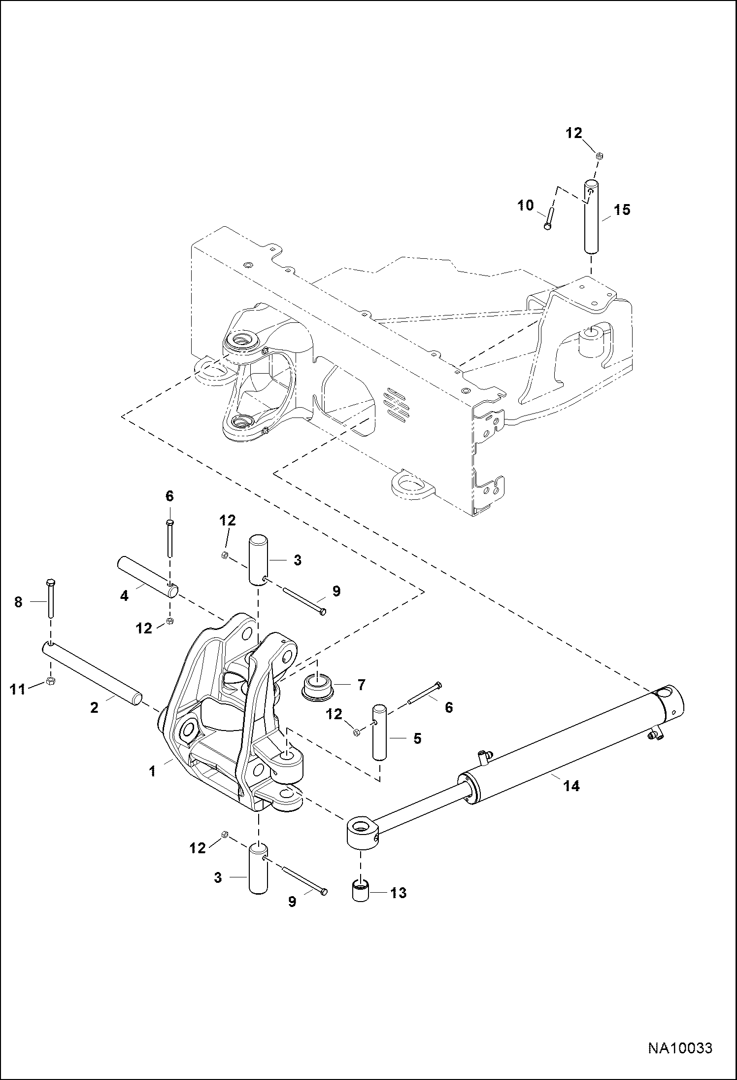ПОВОРОТНАЯ РАМА СТРЕЛЫ