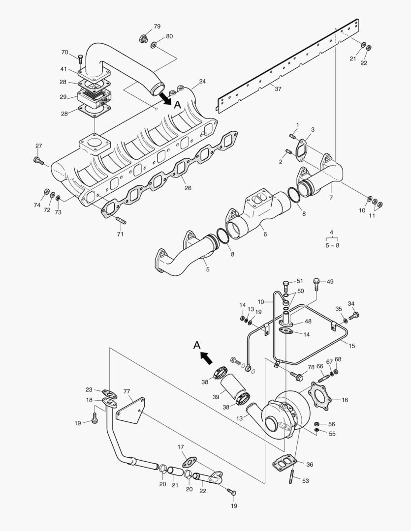 025 INTAKE.EXHAUST MANIFOLD