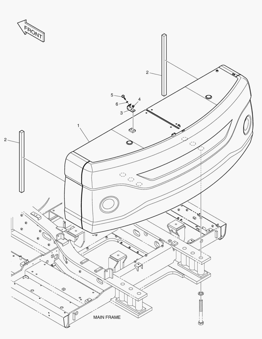 ПРОТИВОВЕС - 8.5 ТОНН