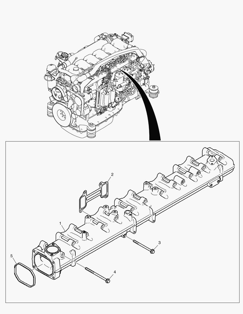 Спецтехника G011-210 INTAKE MANIFOLD - главное фото
