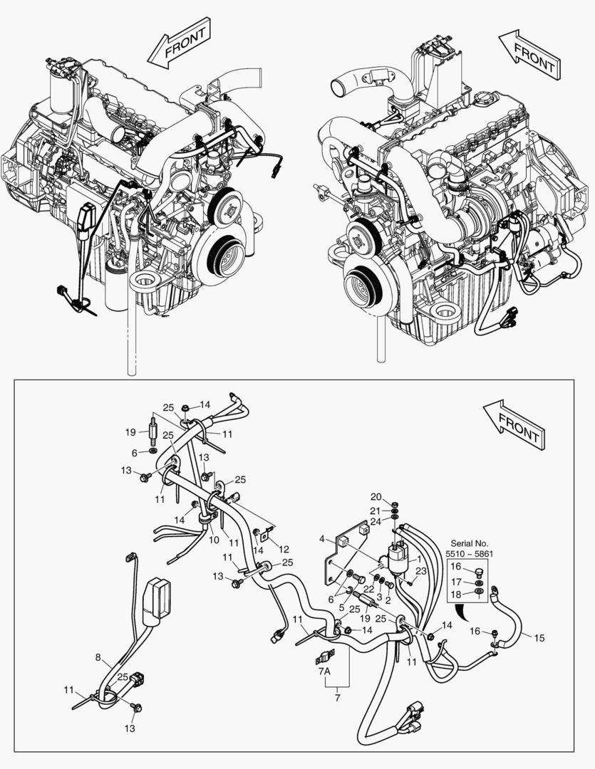 1871 ELECTRIC PARTS - ENGINE [5510~]