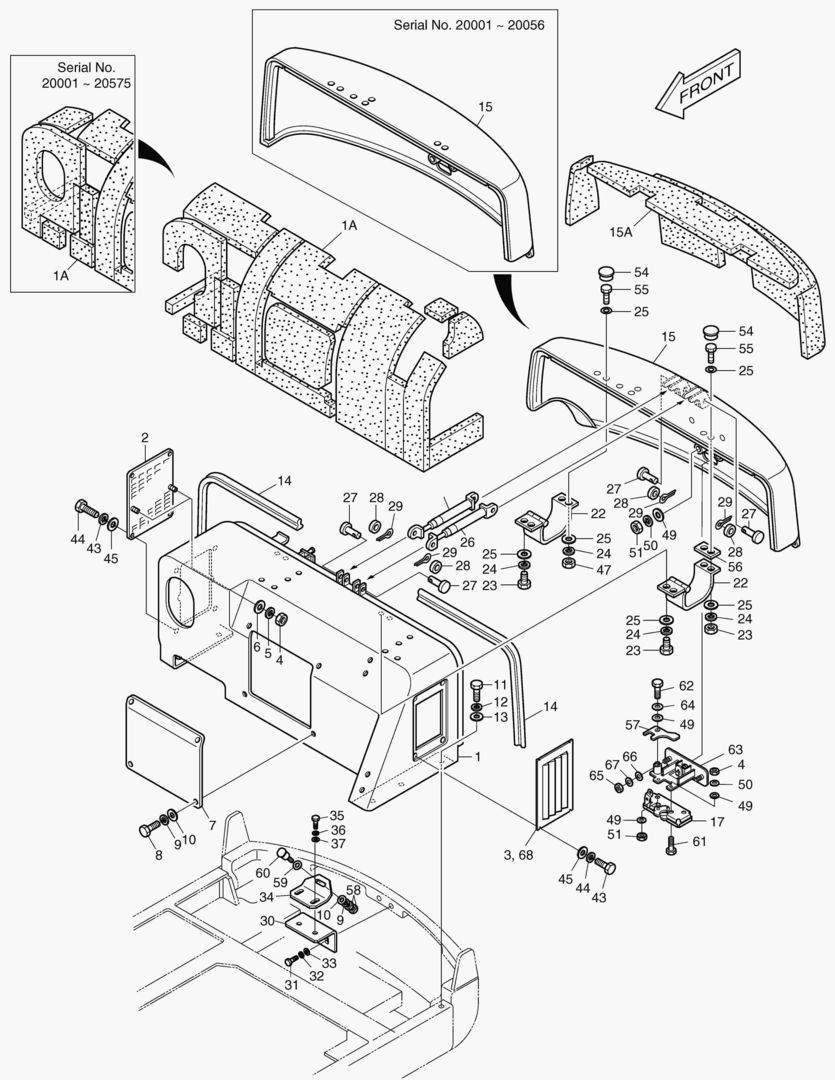 КРЫШКА ДВИГАТЕЛЯ