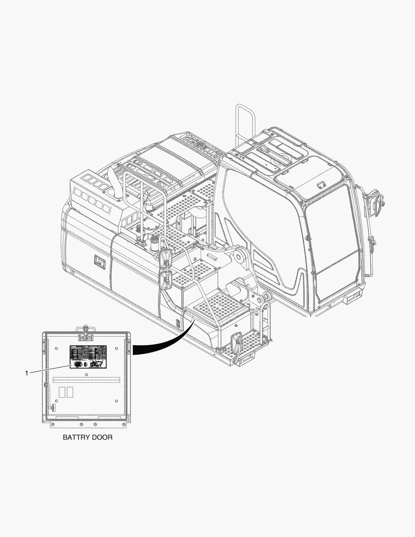 5350 DECAL - LUBRICATION(ARTI)
