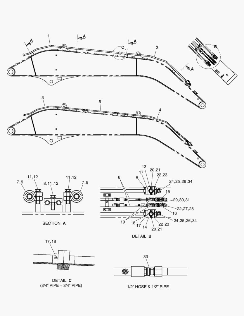 ГИДРОСИСТЕМА РУКОЯТИ