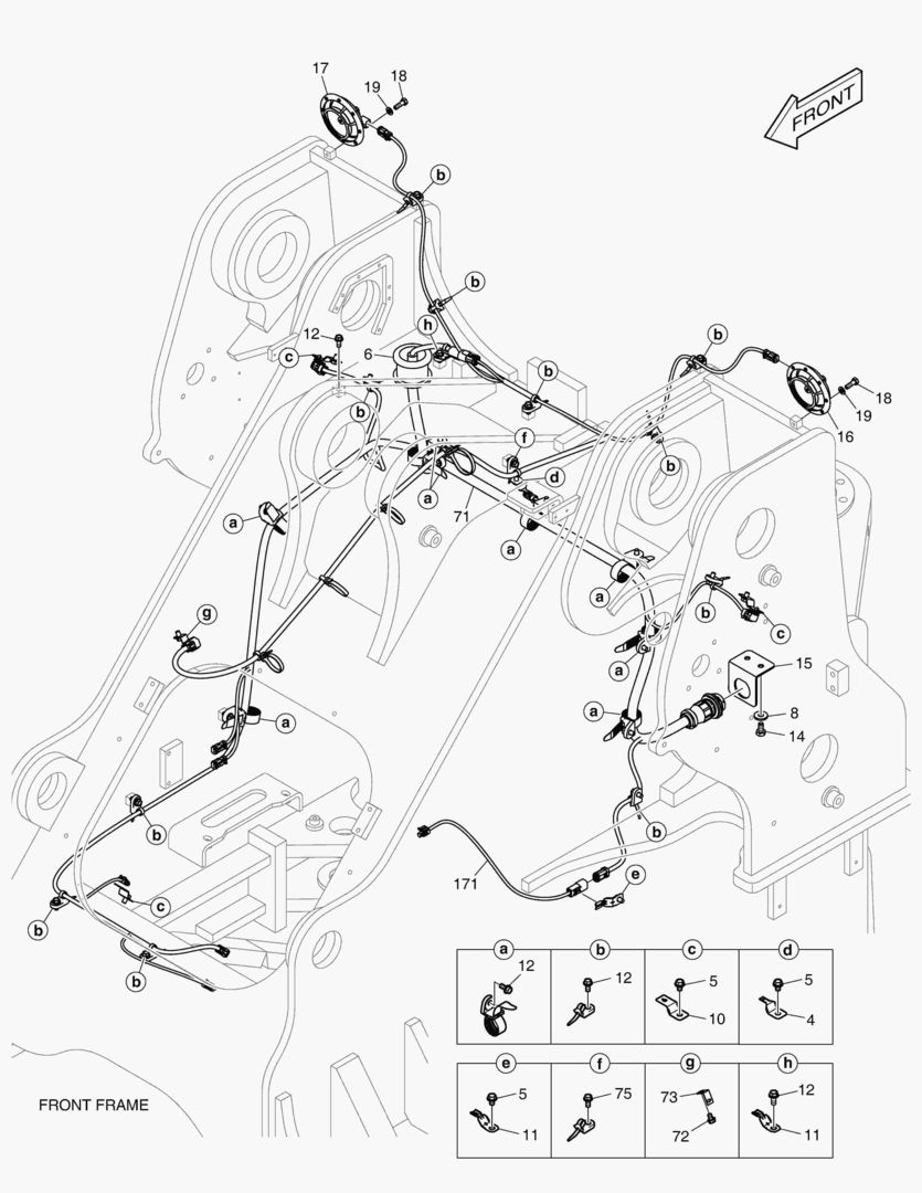 ЭЛЕКТРИЧЕСКИЕ ЗАПЧАСТИ - ФРОНТАЛЬНЫЙ