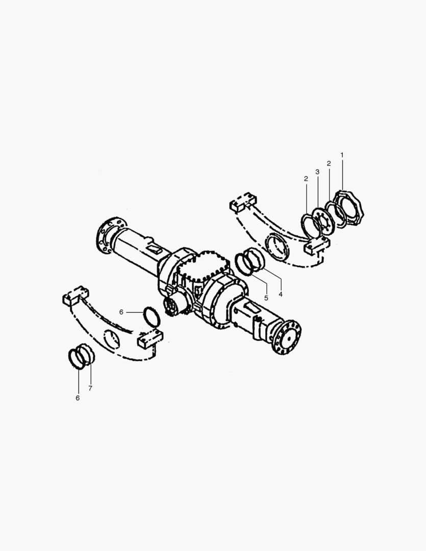 Спецтехника 3300 ACCESSORY PARTS-AXLE [1001~1020] - главное фото