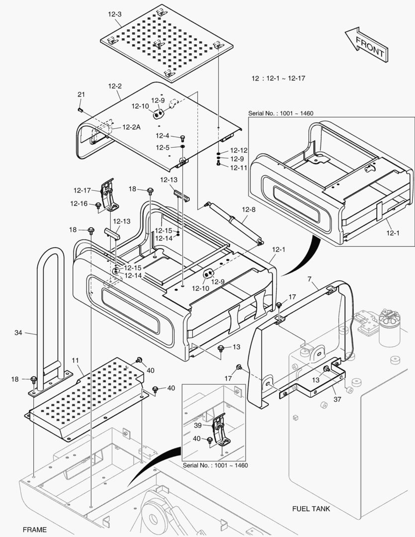 КРЫШКА АККУМУЛЯТОРА
