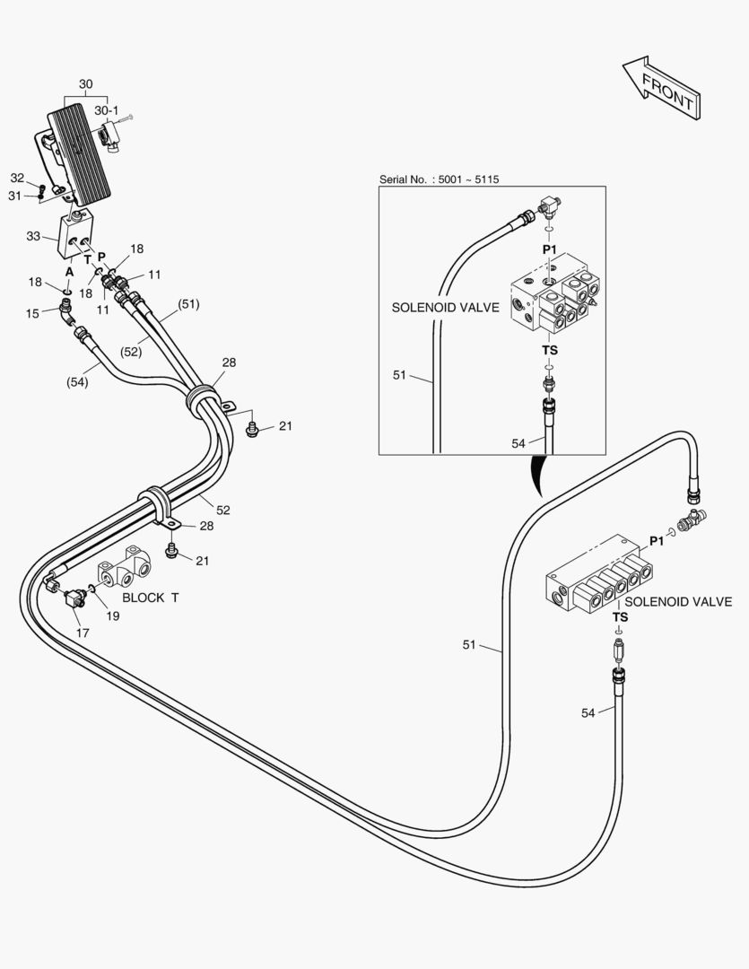 ТРУБОПРОВОД СЕРВОУПРАВЛЕНИЯ(10)