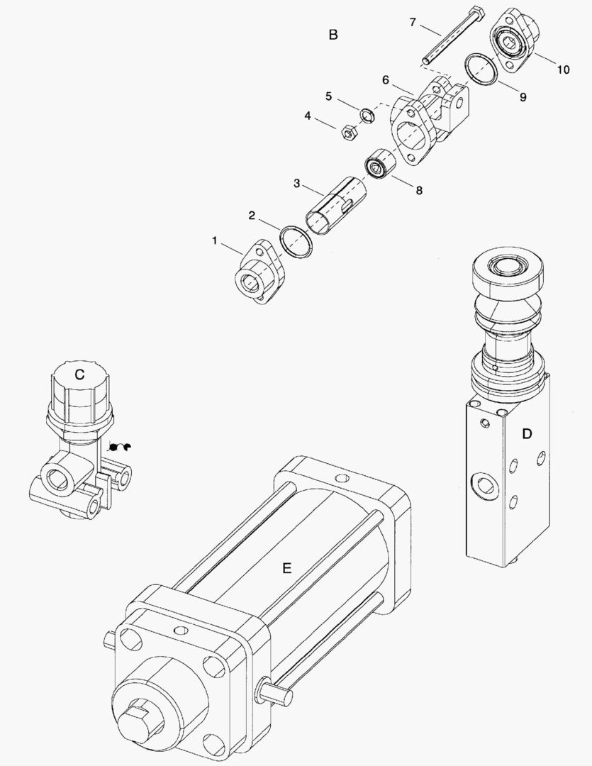 G049-23 DOUBLE CHECK VALVE; PRESS. REGULATOR; TAIL GATE VA