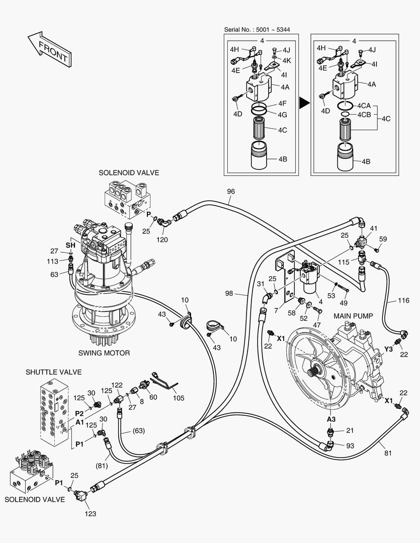 ТРУБОПРОВОД СЕРВОУПРАВЛЕНИЯ(4)