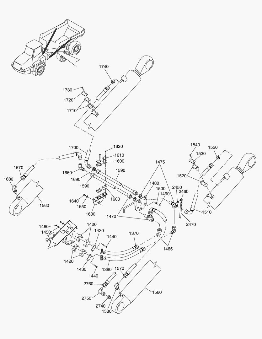 G190-38 TILTING SYSTEM [~8X0549]